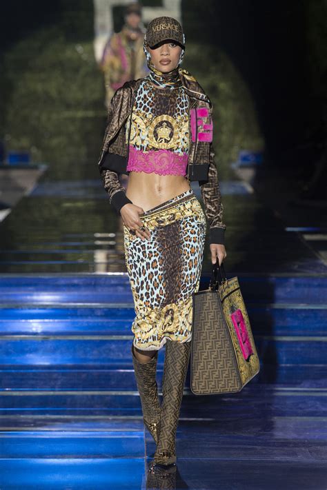 fashion trend versace fendi|Versace Fendi runway.